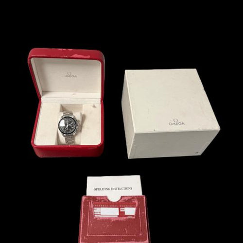 Montre Omega Speedmaster - Montre chronographe Day-Date en acier 39 mm 58 Facettes MT45126