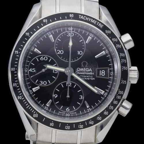 Montre Omega Speedmaster Date - Montre chronographe automatique en acier 58 Facettes MT45065
