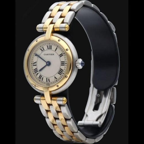 Montre Cartier Panthère - Montre femme PM en or jaune et acier 58 Facettes MT45265