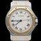 Montre Cartier Santos - Montre ronde octogonale en or jaune et acier 58 Facettes MT45173
