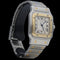 Montre Cartier Santos Galbée - Montre en or jaune et acier 58 Facettes MT45158