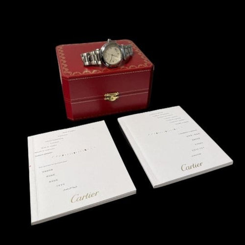 Montre Cartier Pasha Plongeur - Montre automatique homme en acier 38 mm 58 Facettes MT45228