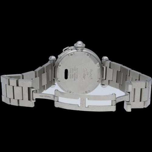 Montre Cartier Pasha - Montre automatique en acier 35 mm 58 Facettes MT45242