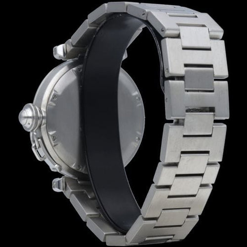 Montre Cartier Pasha - Montre automatique en acier 35 mm 58 Facettes MT45242