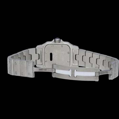 Montre Cartier Santos Galbée - Montre en acier quartz 26 x 34 mm 58 Facettes MT45191