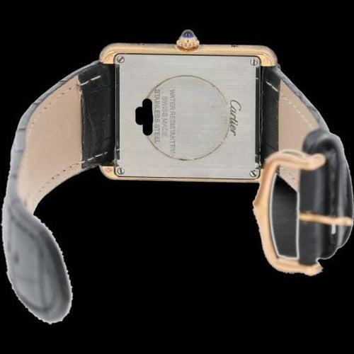 Montre Cartier Tank Solo - Montre en or jaune 58 Facettes MT45150