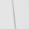 Collier Collier solitaire en or gris et diamant 58 Facettes B250691