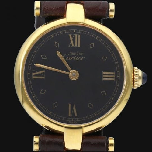 Montre Cartier Must de Cartier Vermeil - Montre femme quartz 58 Facettes MT41255