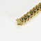 Bracelet Elegant Bracelet en or jaune, diamants et émeraudes 58 Facettes B250662