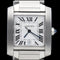 Montre Cartier Tank Française - Montre en acier automatique 58 Facettes MT45220
