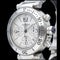 Montre Cartier Pasha Seatimer - Montre chronographe automatique en acier 58 Facettes MT45250