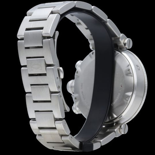 Montre Cartier Pasha Seatimer - Montre chronographe automatique en acier 58 Facettes MT45250
