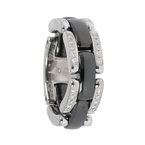 Bague 49 Chanel Ultra - Bague en or blanc 18k et diamants 58 Facettes 3152