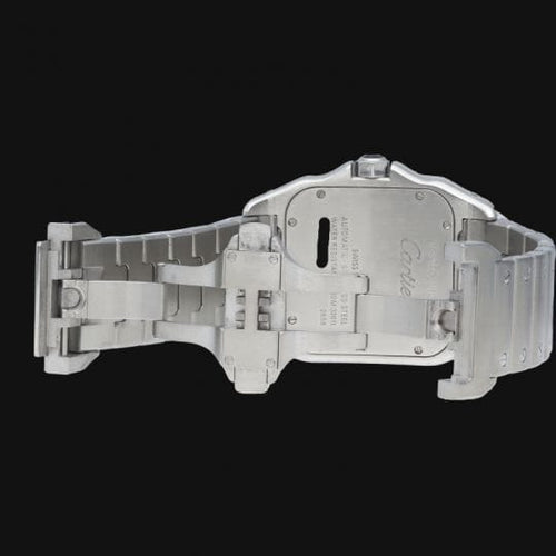 Montre Cartier Santos 100 XL - Montre automatique en acier 58 Facettes MT45163