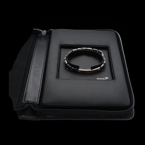 Bracelet Baraka Mosaiko - Bracelet en céramique, or rose et acier, diamants 58 Facettes 4018