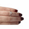 Bague 49 Bague en or blanc 18K avec diamants 58 Facettes 4043