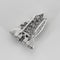Broche Broche Platine et Diamants 58 Facettes B250613