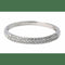Bague 58 Bague en or blanc 18K et diamant naturel 0,23 ct 58 Facettes 4038
