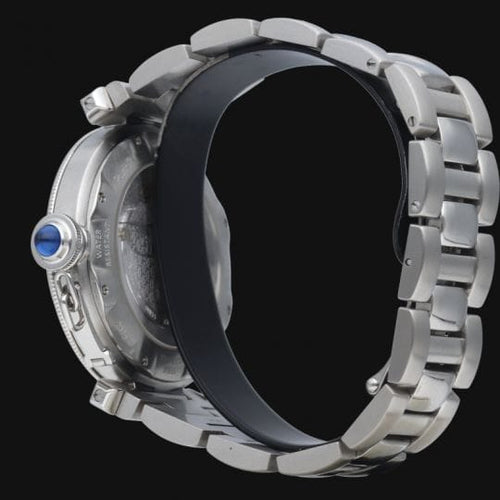 Montre Cartier Pasha - Montre automatique 38 mm en acier 58 Facettes MT45248