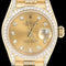 Montre Rolex Datejust - Montre Lady 26 mm en or jaune et diamants 58 Facettes MT44960