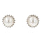Boucles d'oreilles Boucles d'oreilles perles de culture en or jaune 18K et diamants 58 Facettes 4196
