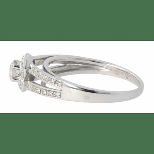 Bague 54 Mauboussin - Bague en or blanc et diamants 58 Facettes 4183