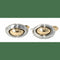 Boutons de manchette Bulgari - Boutons de manchette en or jaune et or blanc 18k 58 Facettes 4180