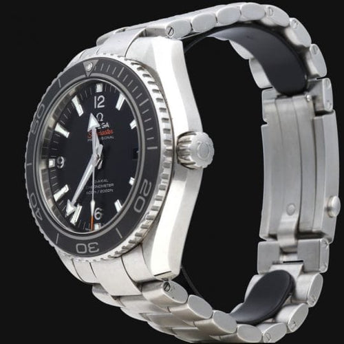 Montre Omega Seamaster Planet Ocean - Montre homme automatique en acier 46 mm 58 Facettes MT45040