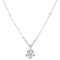 Collier Pendentif - Collier en or blanc et diamants 58 Facettes 4219