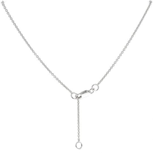 Collier Pendentif - Collier en or blanc 18K et diamants 58 Facettes 4224