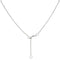 Collier Pendentif - Collier en or blanc 18K et diamants 58 Facettes 4224