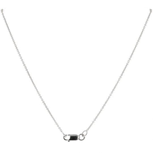 Collier Pendentif - Collier en or blanc 18K et diamants 58 Facettes 4225