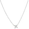 Collier Pendentif - Collier en or blanc et diamants 58 Facettes 4236