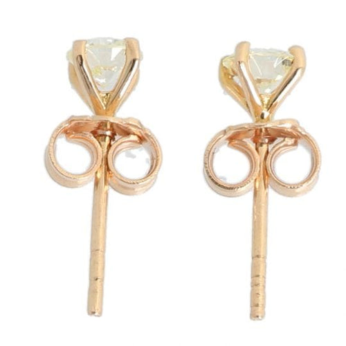 Boucles d'oreilles Boucles d'oreilles - Diamants en or jaune 18K 58 Facettes 4277