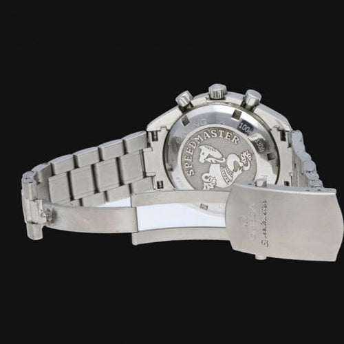 Montre Omega Speedmaster - Montre chronographe Date Racing Co-Axial en acier 58 Facettes MT45082