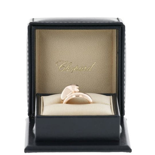 Bague 57 Chopard Love - Bague en or rose 18k 58 Facettes 4363