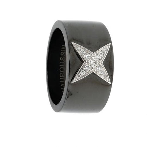 Bague 53 Mauboussin Étoile du Démon - Bague en or blanc 18k et diamants 58 Facettes 4372