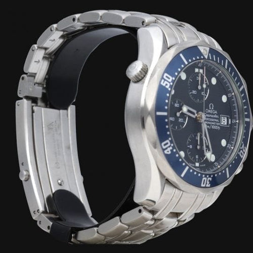 Montre Omega Seamaster Diver 300M - Montre chronographe automatique en acier 58 Facettes MT45062