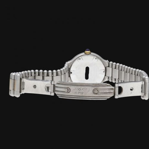 Montre Cartier Must 21 - Montre femme quartz en or jaune et acier 58 Facettes MT44972