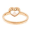 Bague 53 Chopard Happy Diamonds - Bague en or rose 18k et diamants 58 Facettes 4405