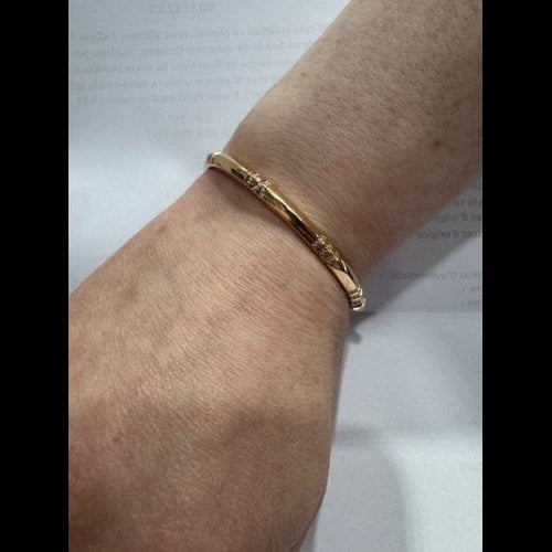 Bracelet Tiffany & Co. Atlas - Bracelet en or rose 18k et diamants 58 Facettes 4423