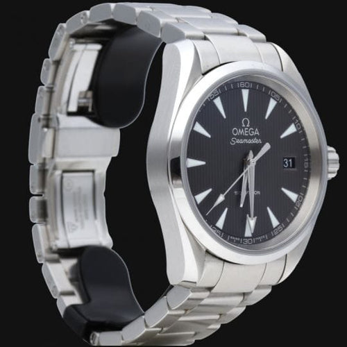 Montre Omega Seamaster Aqua Terra - Montre homme en acier 39 mm 58 Facettes MT45034