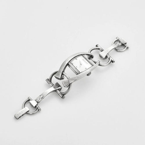 Montre GUCCI – Montre Horsebit en argent 58 Facettes 23/317