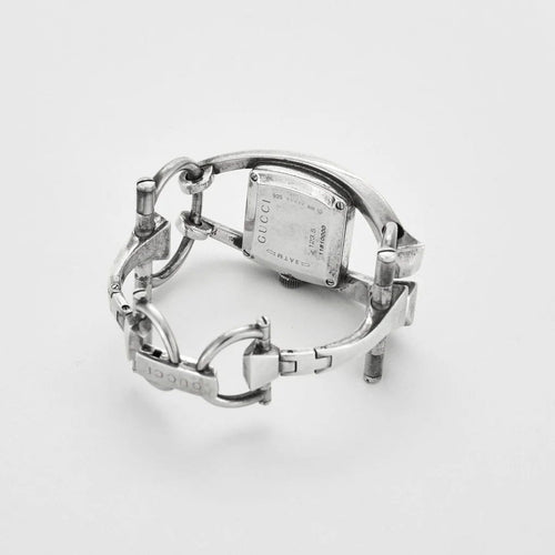 Montre GUCCI – Montre Horsebit en argent 58 Facettes 23/317