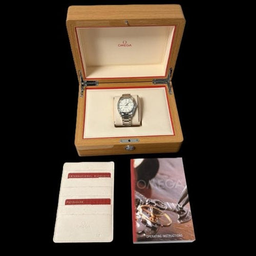 Montre Omega Seamaster Aqua Terra Co-Axial - Montre homme en acier 39 mm 58 Facettes MT45031