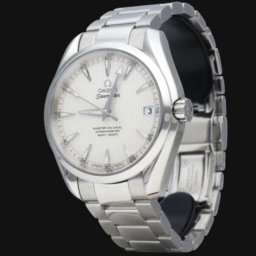 Montre Omega Seamaster Aqua Terra Co-Axial - Montre homme en acier 39 mm 58 Facettes MT45031