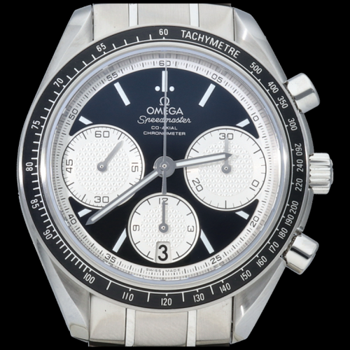 Montre Omega Speedmaster Racing - Montre chronographe Co-Axial 40 mm acier 58 Facettes MT45080