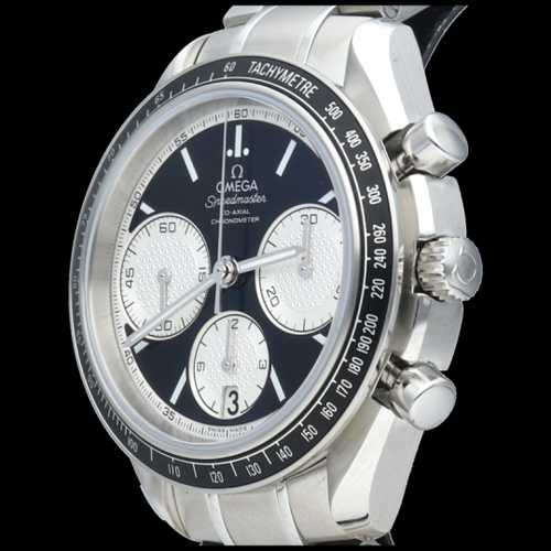 Montre Omega Speedmaster Racing - Montre chronographe Co-Axial 40 mm acier 58 Facettes MT45080