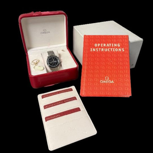 Montre Omega Speedmaster - Montre chronographe automatique en acier 58 Facettes MT44990