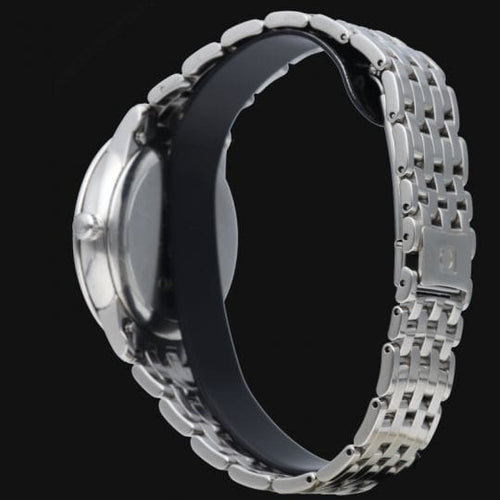 Montre Omega De Ville Prestige - Montre homme en acier, cadran noir 58 Facettes MT44987